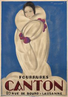 Charles Loupot - Fourrures Canton