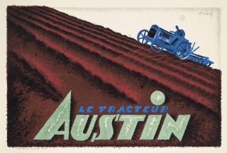 Charles Loupot - LE TRACTEUR AUSTIN