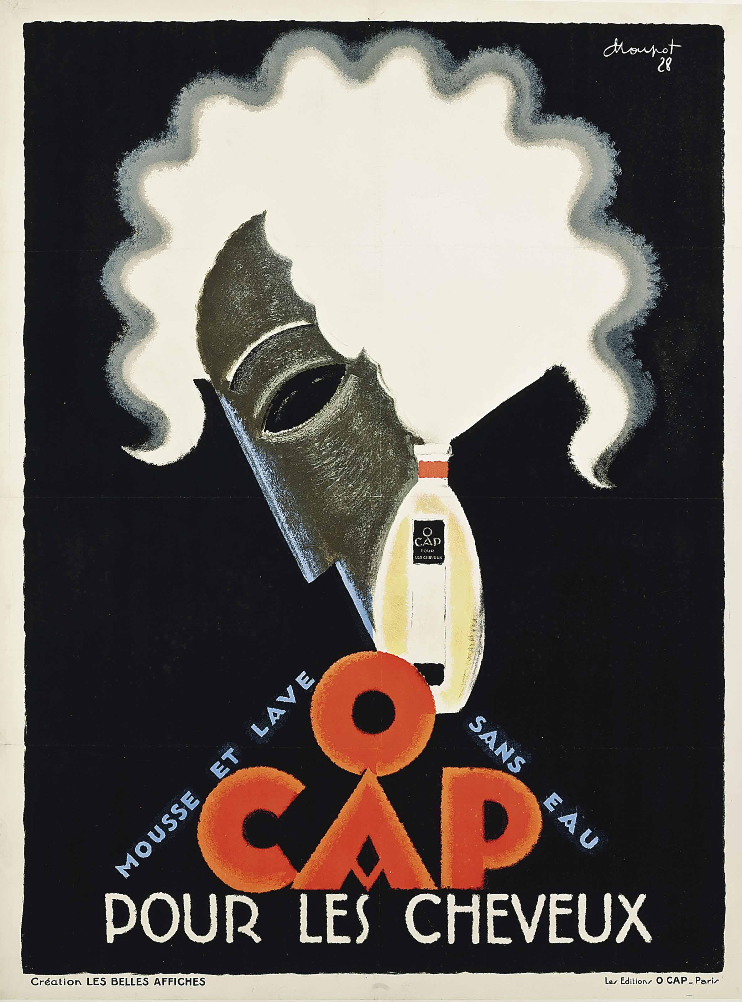 Charles Loupot - O CAP POUR LES CHEVEUX