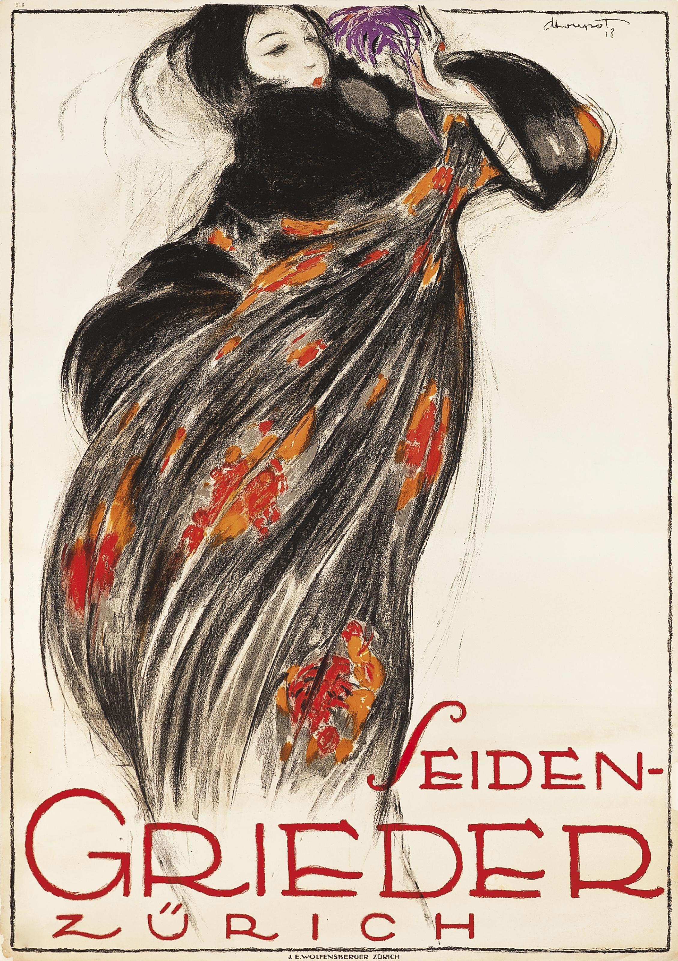 Charles Loupot - Seiden-Grieder, Zürich