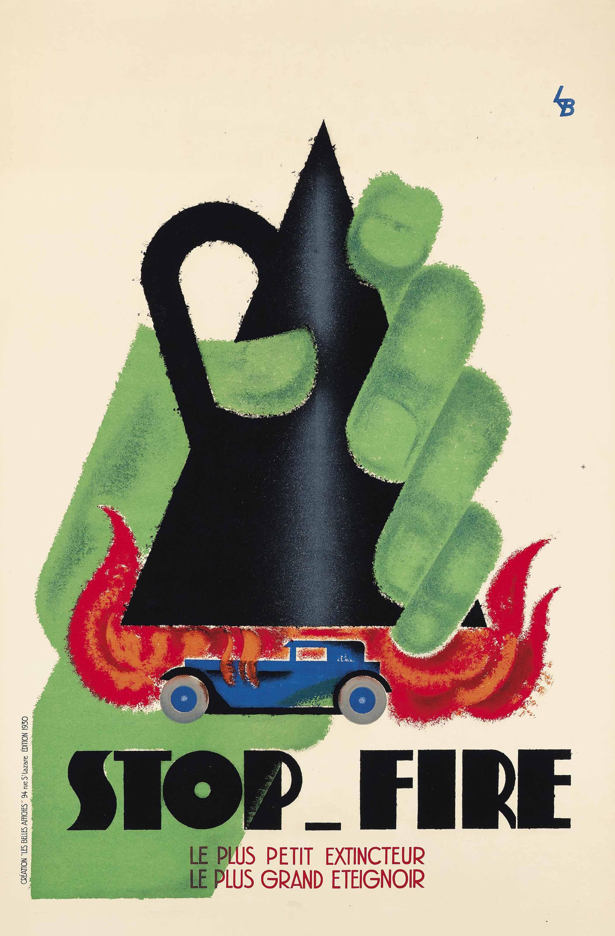 Charles Loupot - STOP-FIRE