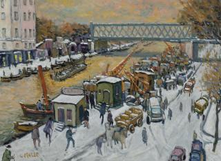 Charles Malle - Canal de L\'Ourcq