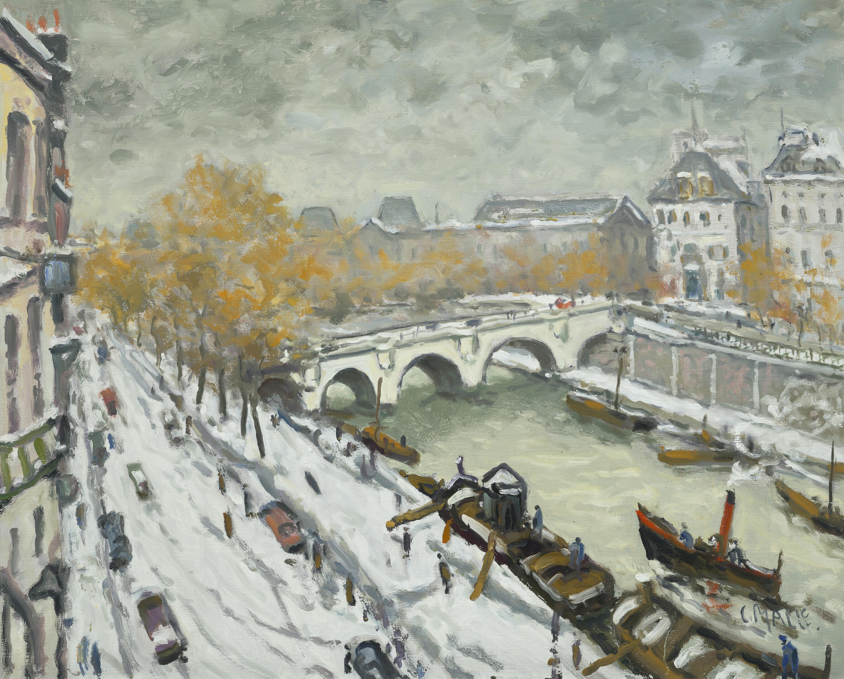 Charles Malle - Paris, la Seine, les quais