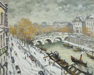 Charles Malle - Paris, la Seine, les quais