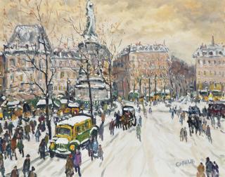 Charles Malle - Paris, Place de la République