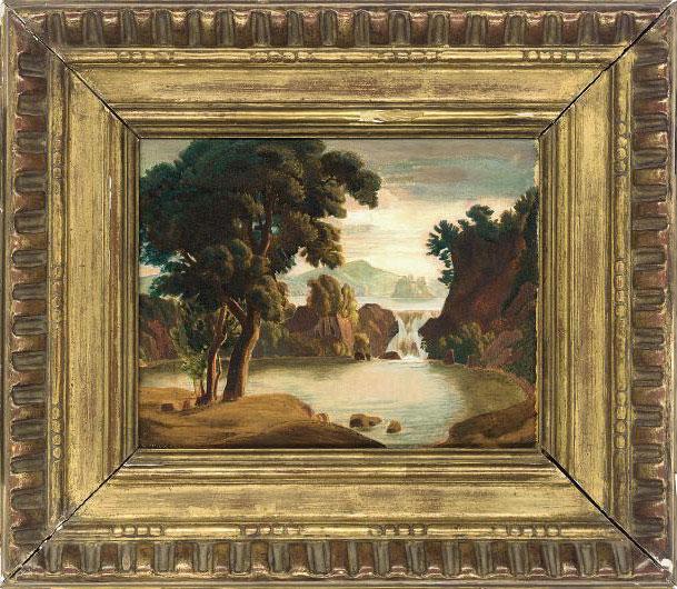 Charles March Gere, R.A., R.W.S. - The twin lakes