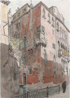 Charles Maresco Pearce - Study Of A Palazzo, Venice