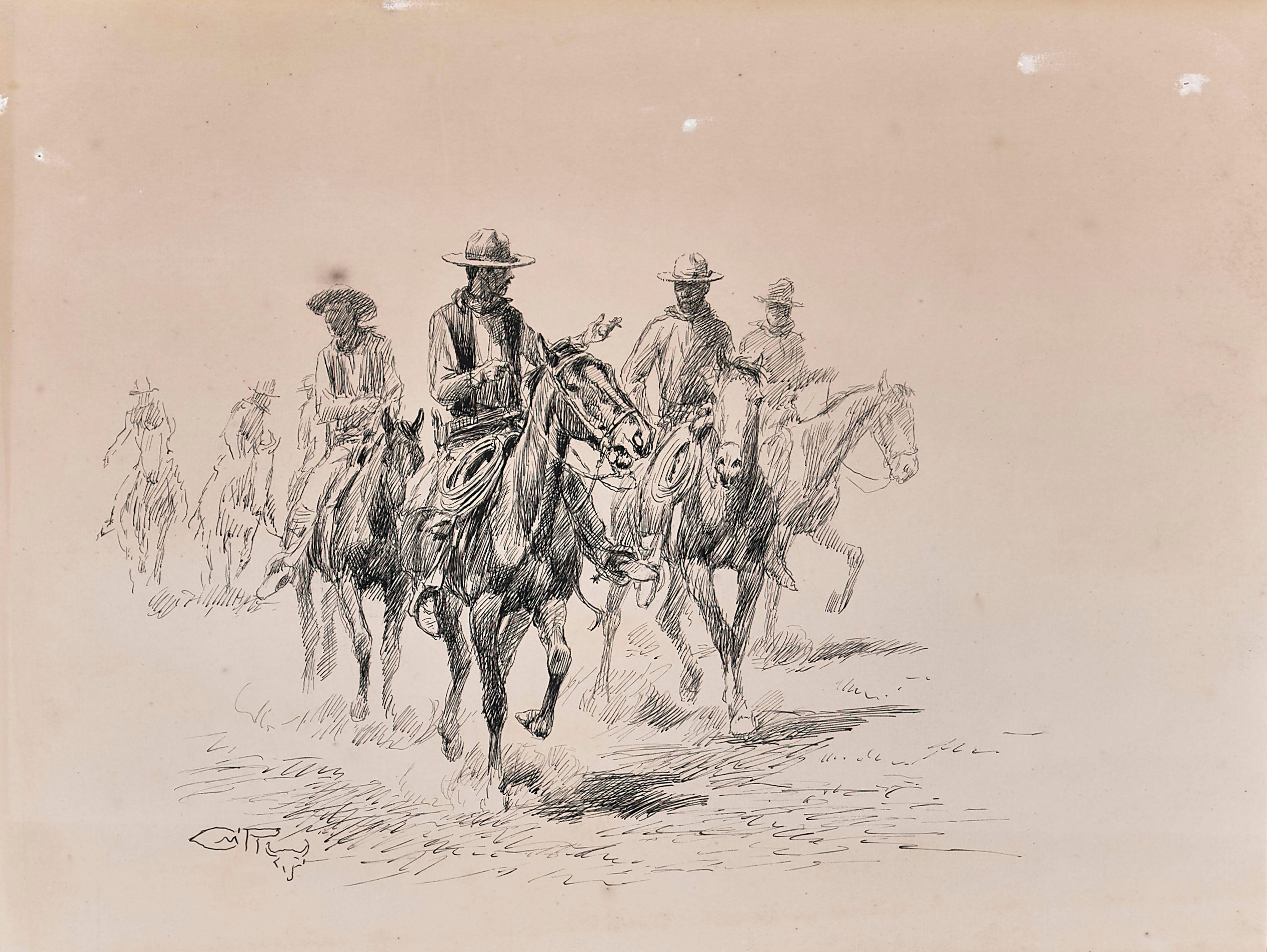 Charles Marion Russell - Cow Men