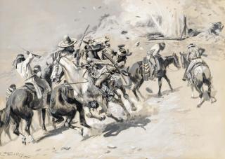 Charles Marion Russell - Dynamite! \