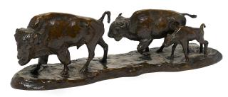 Charles Marion Russell - Nature\'s Cattle