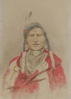 Charles Marion Russell - Portrait of an Indian