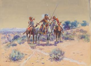 Charles Marion Russell - Scouting Party