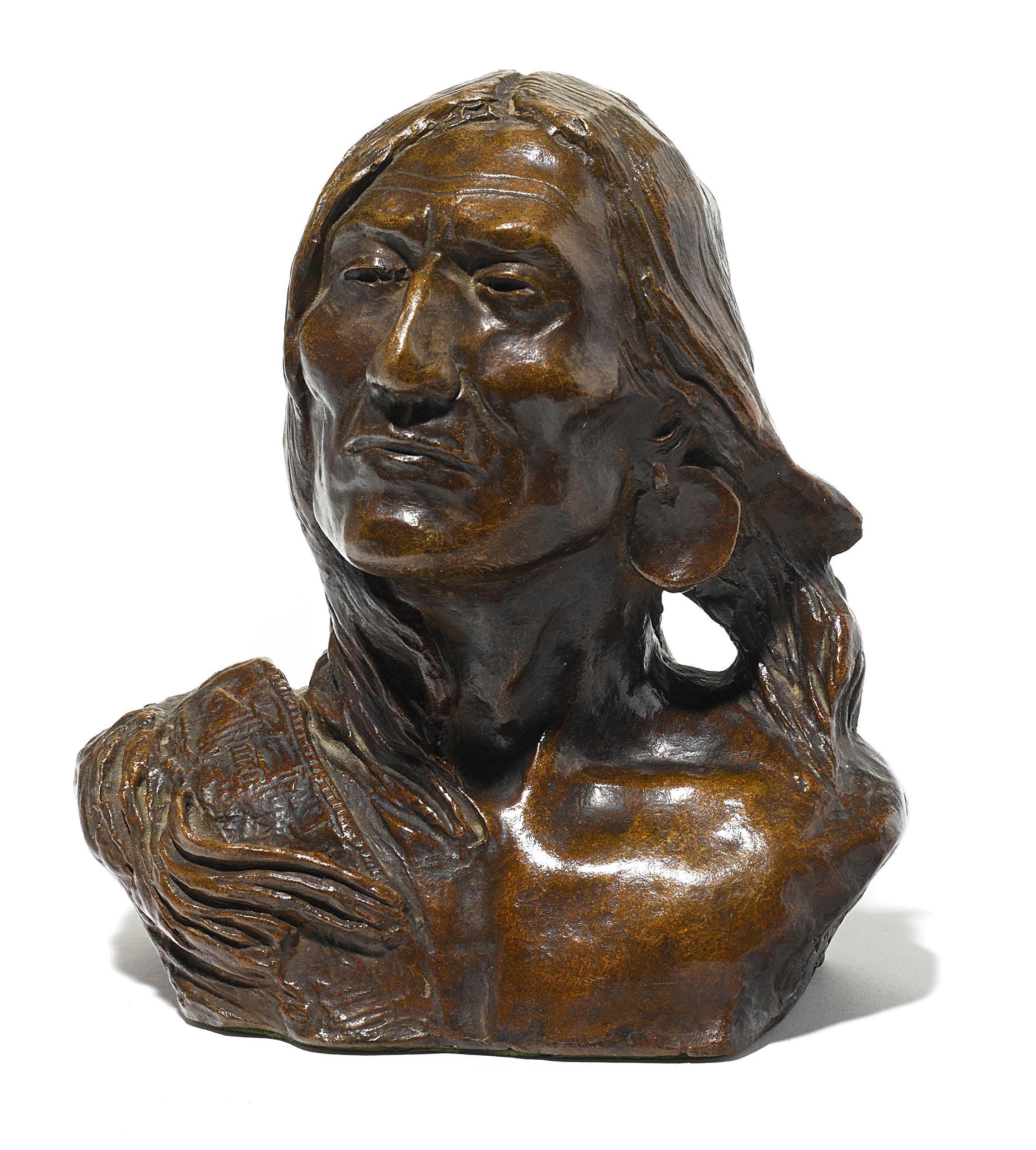 Charles Marion Russell - Sleeping Thunder