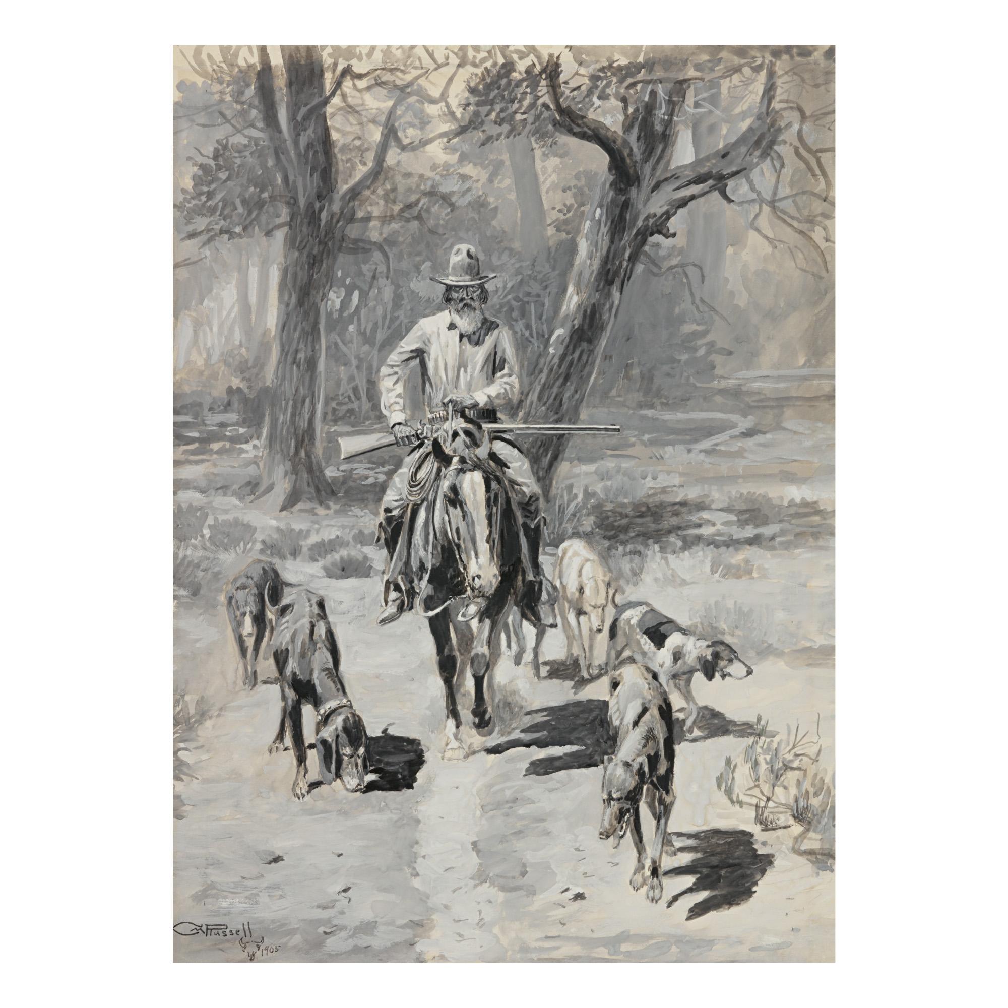 Charles Marion Russell - Uncle Jimmy Owens