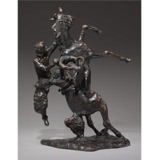 Charles Marion Russell - Where The Best Of Riders Quit