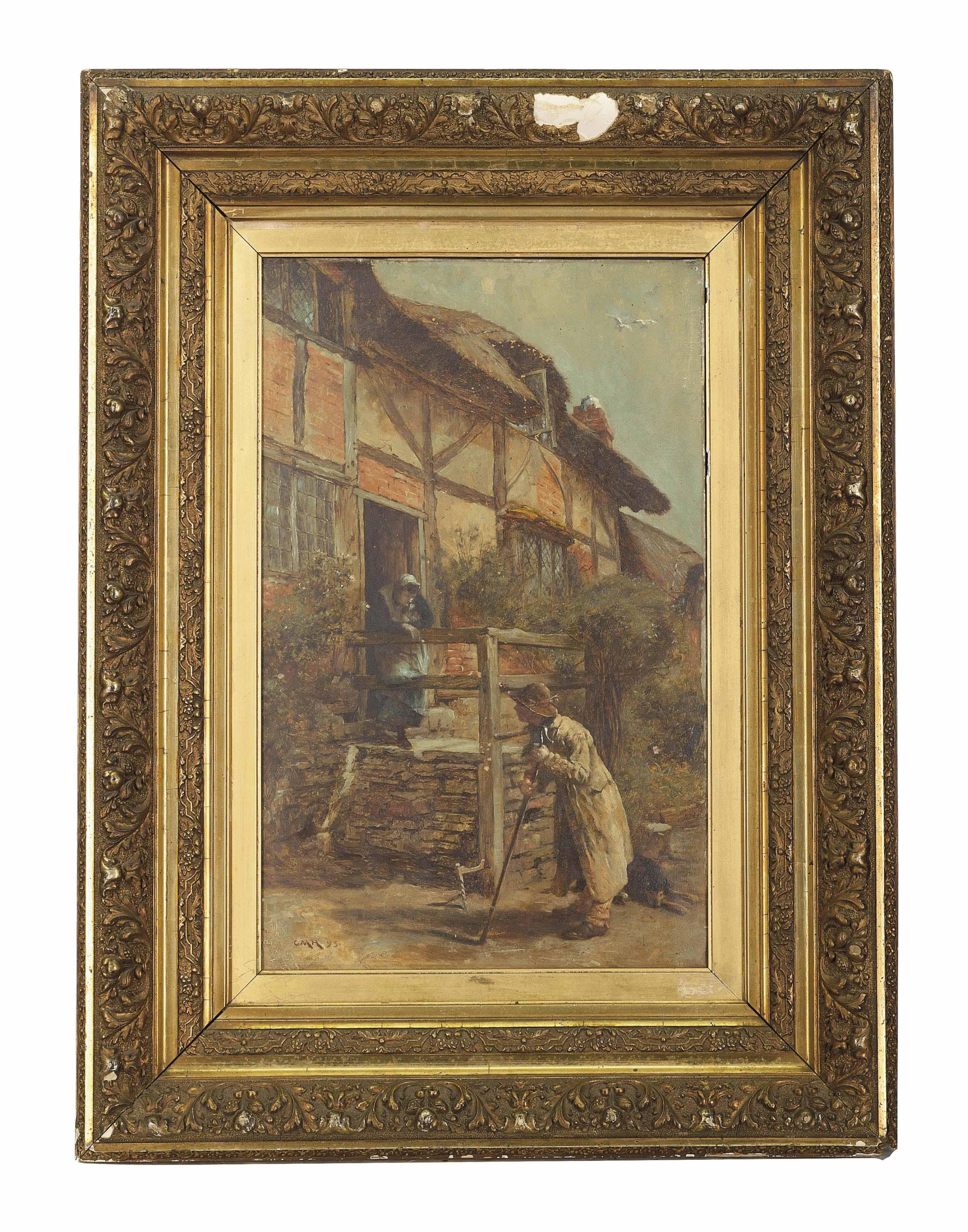 Charles Martin Hardie, R.S.A. - The village gossips