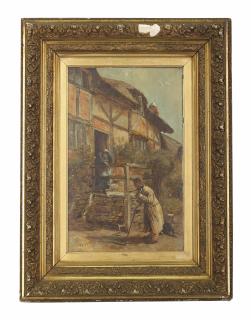 Charles Martin Hardie, R.S.A. - The village gossips