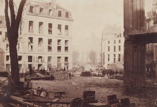 Charles Marville - Percement avenue de l\'Opéra, Paris