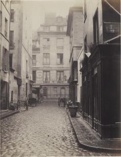 Charles Marville - \'Rue Des Pèlerins, De La Rue Du Cloître St. Jacques\'