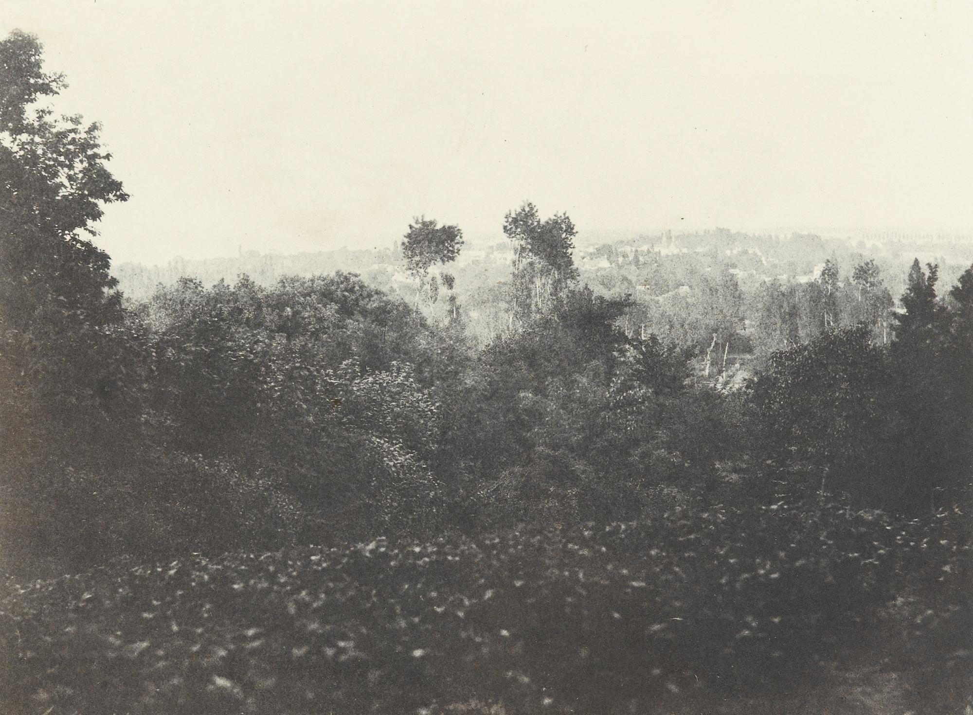 Charles Marville - Sceaux, Vue Des Hauteurs D\'Aulnay