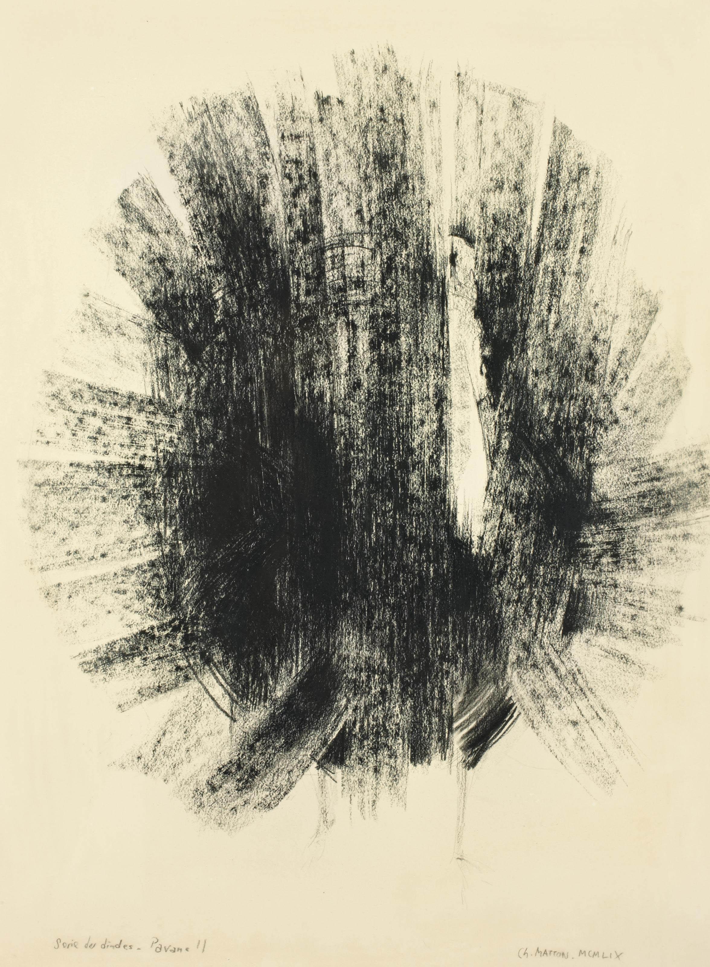 Charles Matton - Série des Dindes. Pavane II