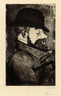 Charles Maurin - Portrait of Henri de Toulouse-Lautrec (Stein & Karshan 46)