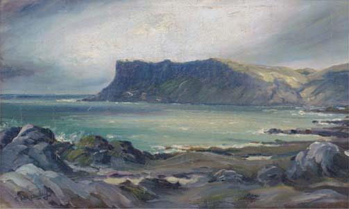 Charles Mcauley, R.U.A. - View Along The Coast