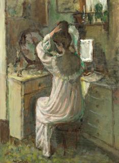 Charles Mccall - At The Dressing Table