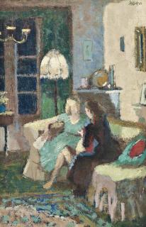 Charles McCall - Conversation in an interior