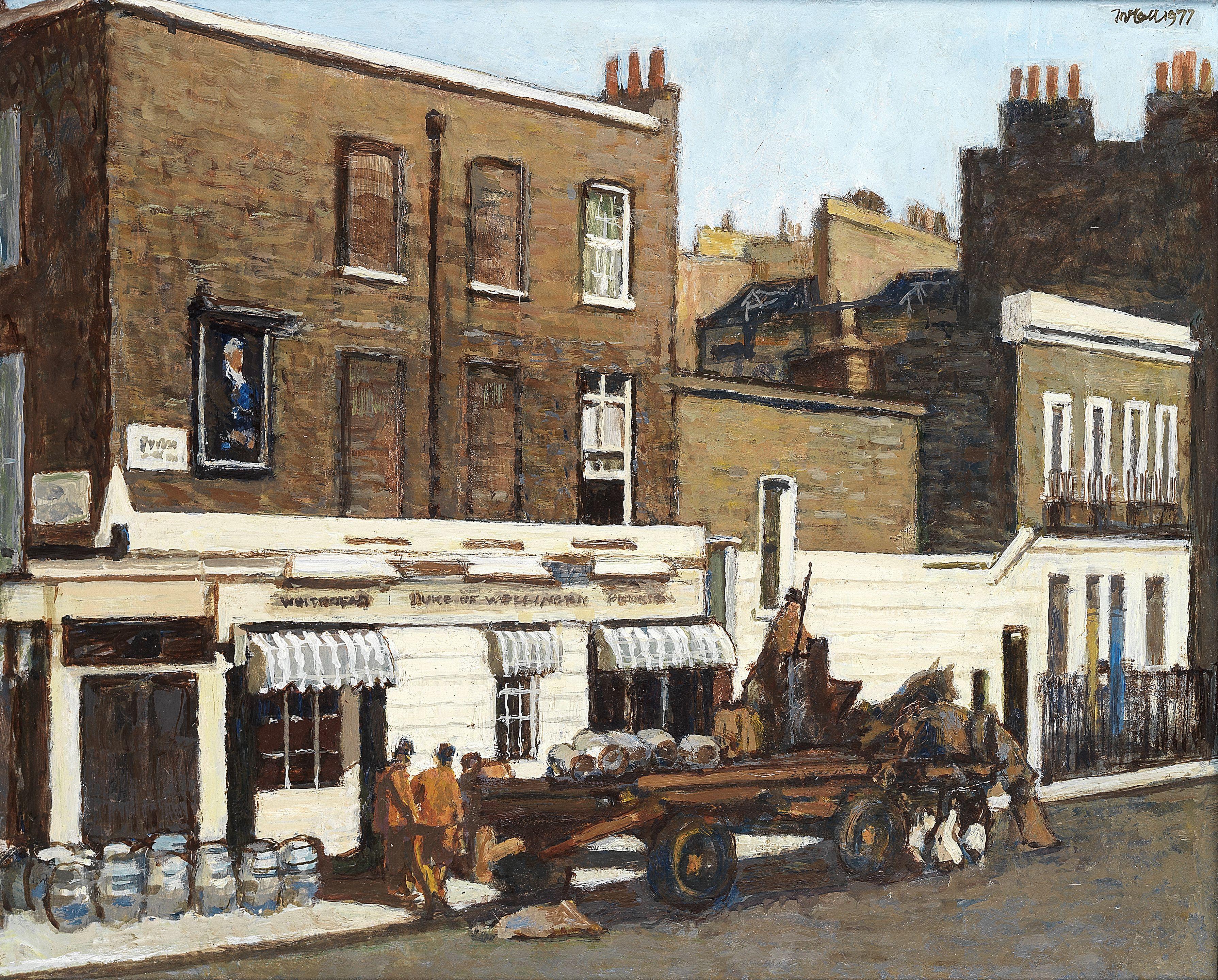 Charles Mccall - Drays Unloading, The Duke of Wellington