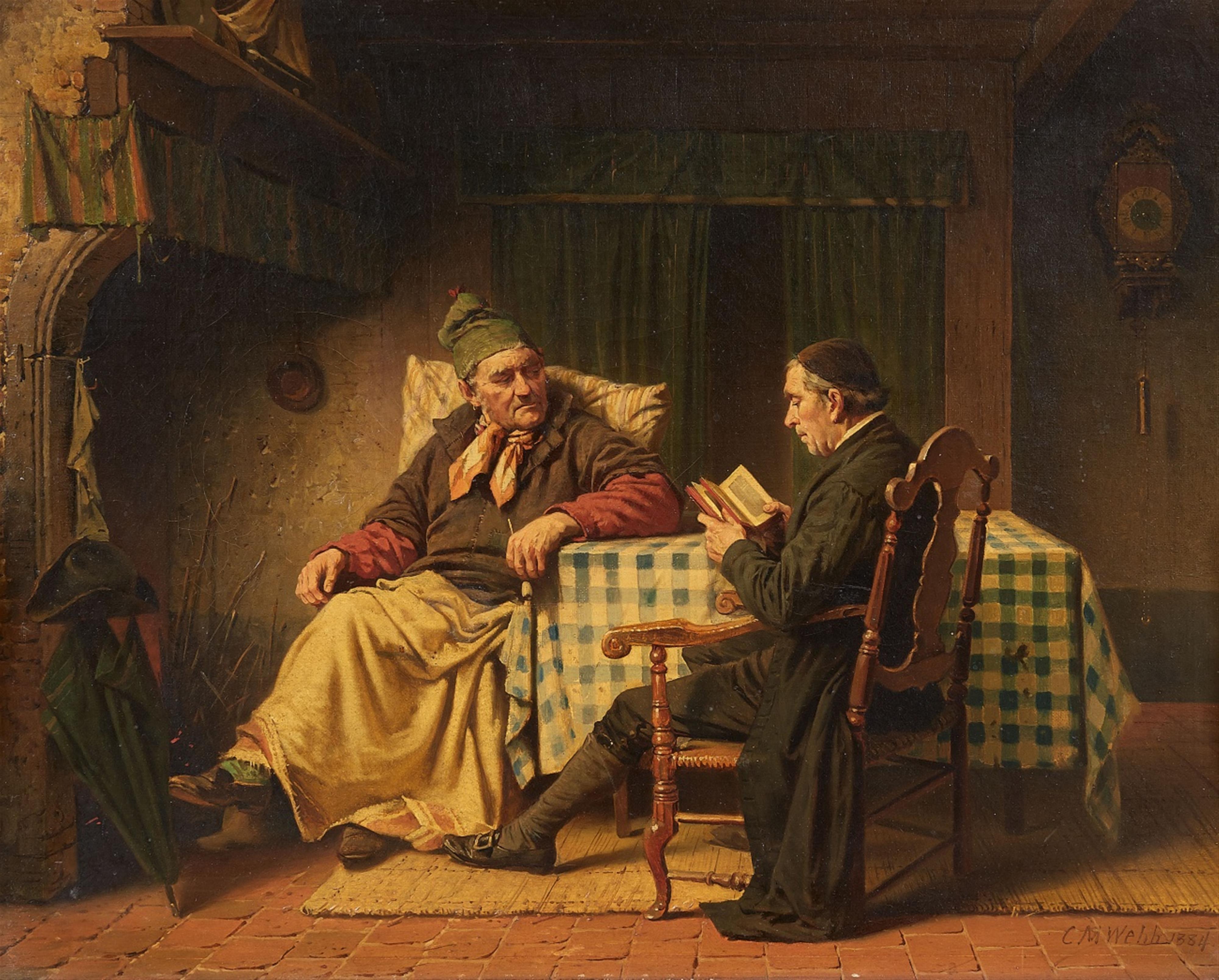 Charles Meer Webb - Besuch des Pfarrers