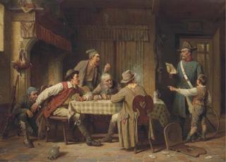 Charles Meer Webb - Der Wilddieb: A Poacher\'S Arrest