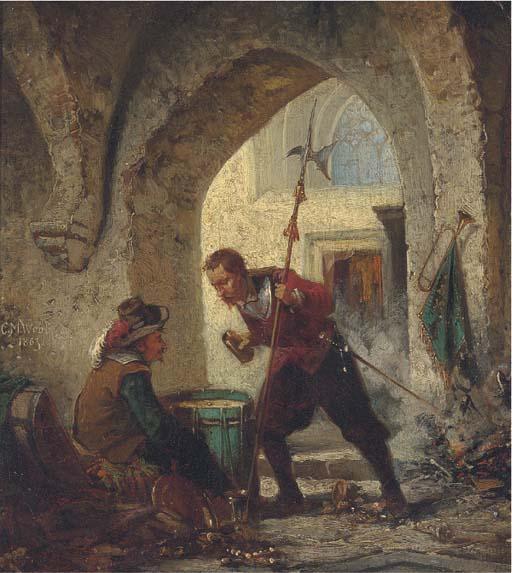 Charles Meer Webb - The Gambling Sentry