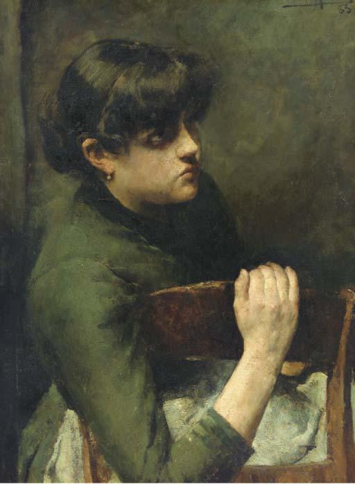 Charles Mertens - A moment of rest