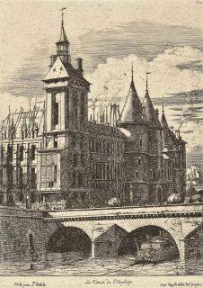 Charles Meryon - Le Pont Neuf (Delteil & Wright 33)