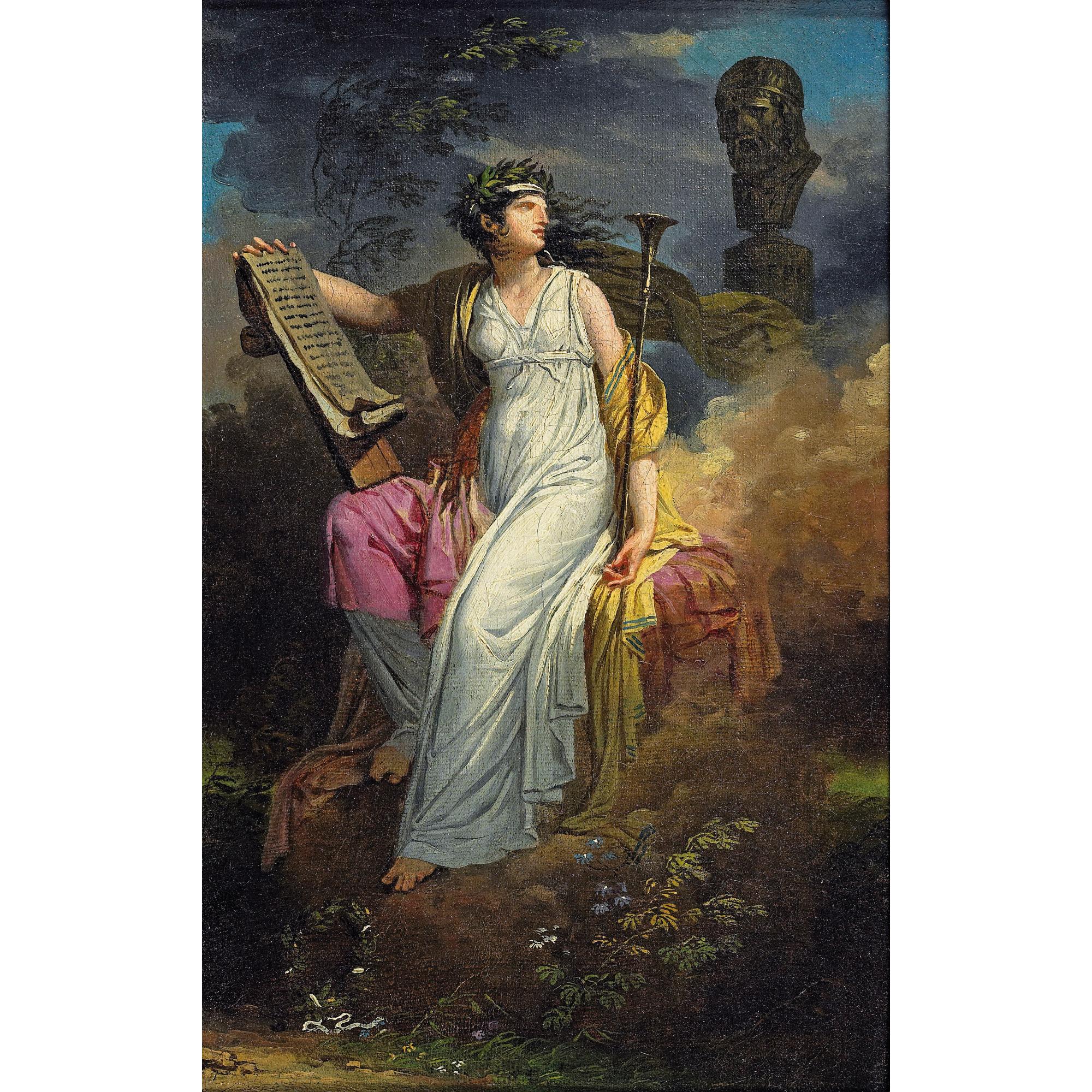Charles Meynier - Calliope, Muse De La Poésie
