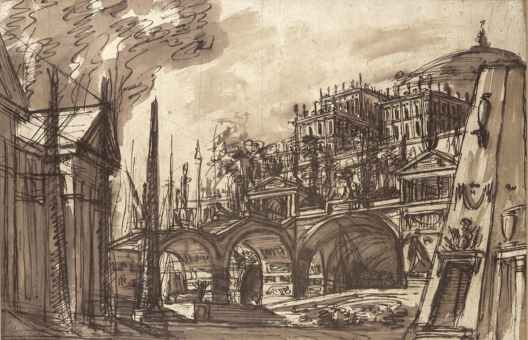 Charles Michel-Ange Challe - An Architectural Capriccio