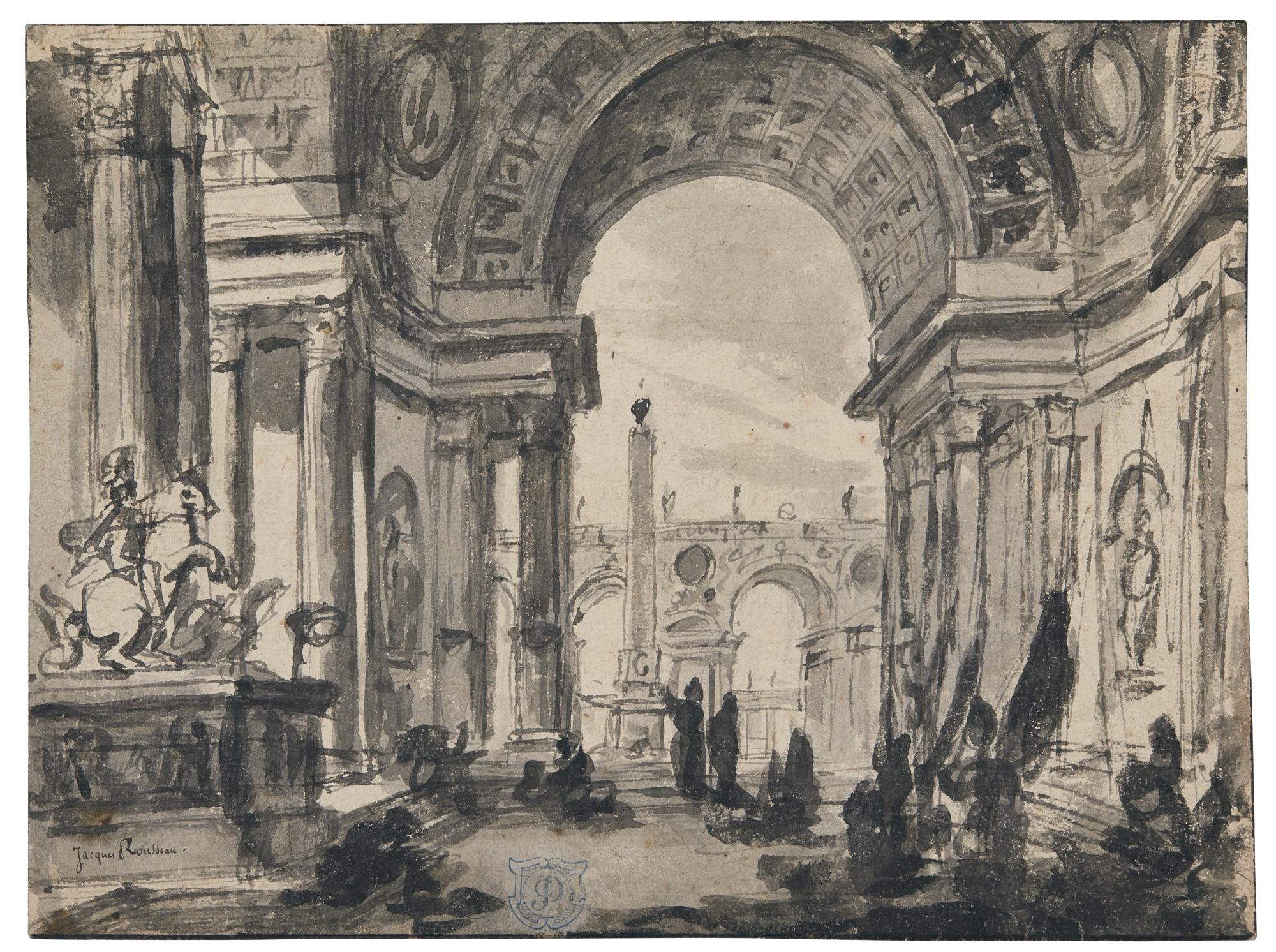 Charles Michel-Ange Challe - An Architectural Capriccio