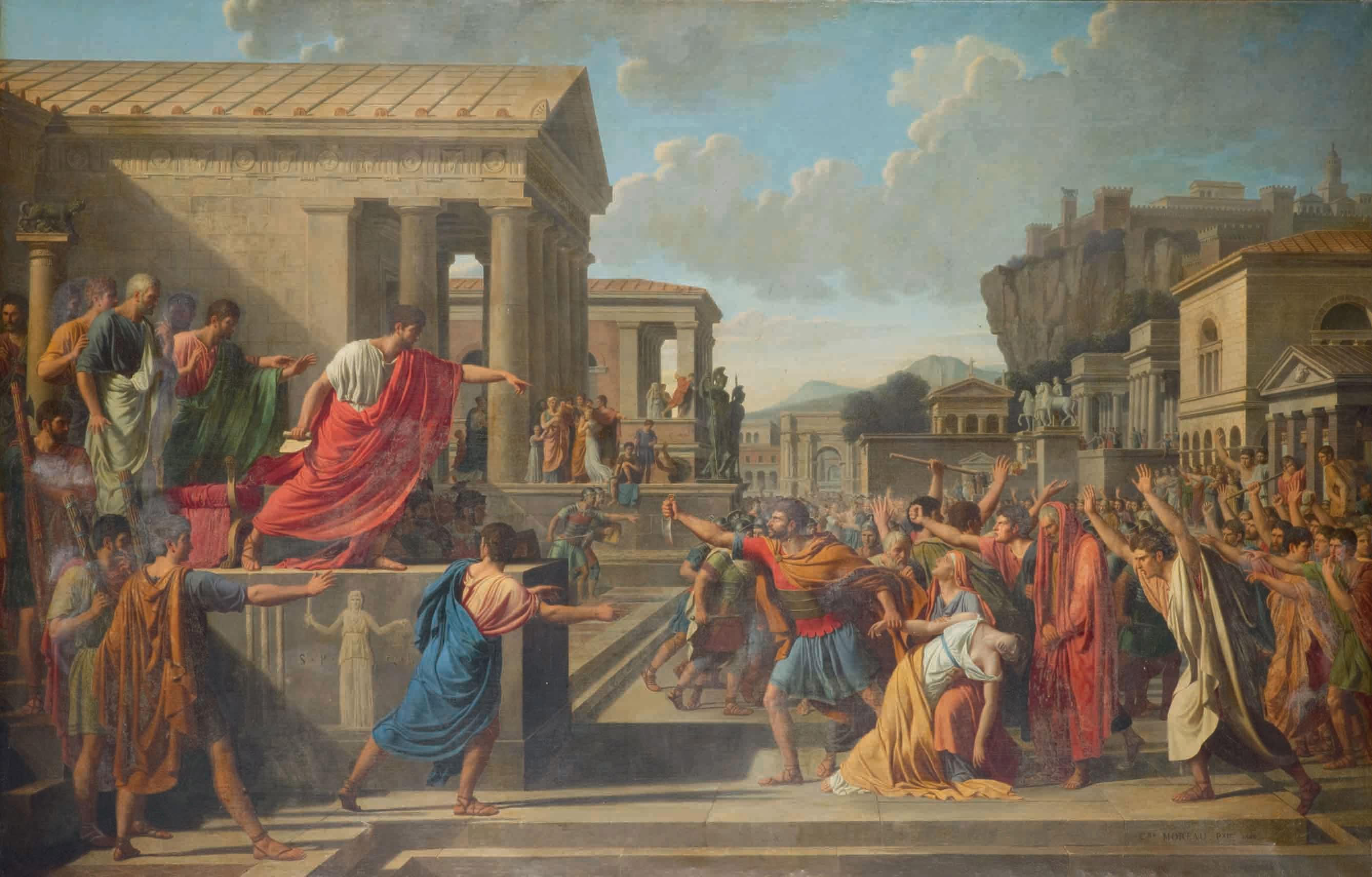 Charles Moreau - La Mort De Virginie