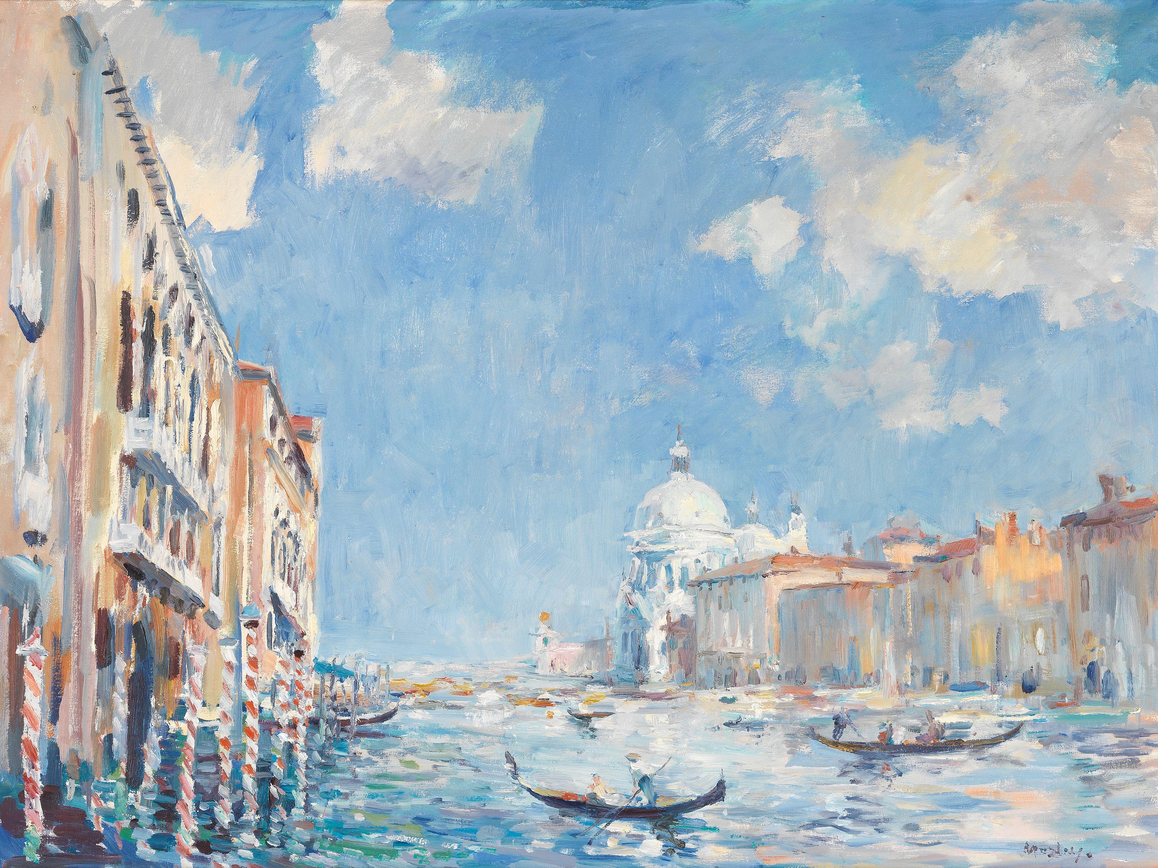 Charles Mozley - The Grand Canal, Venice