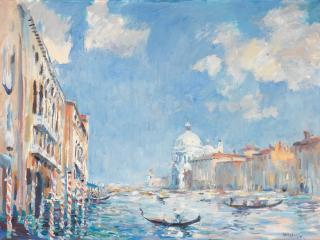 Charles Mozley - The Grand Canal, Venice
