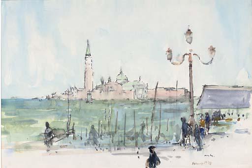 Charles Mozley - Winter Morning, Venice