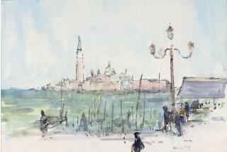 Charles Mozley - Winter Morning, Venice