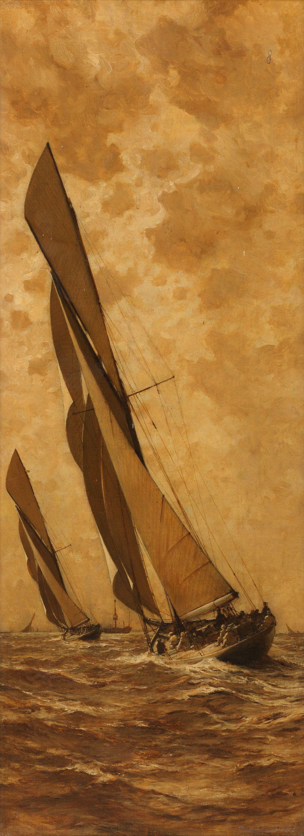 Charles Murray Padday - Yacht racing