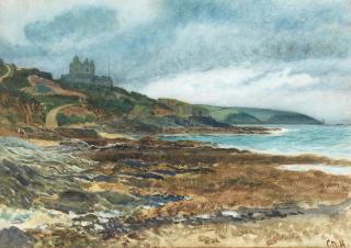 Charles Napier Hemy, RA RWS - St Mawes Castle, Cornwall