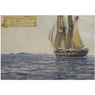 Charles Napier Hemy - Captain Cook Of Otaheite