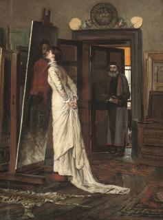 Charles Napier Kennedy - The artist\'s studio