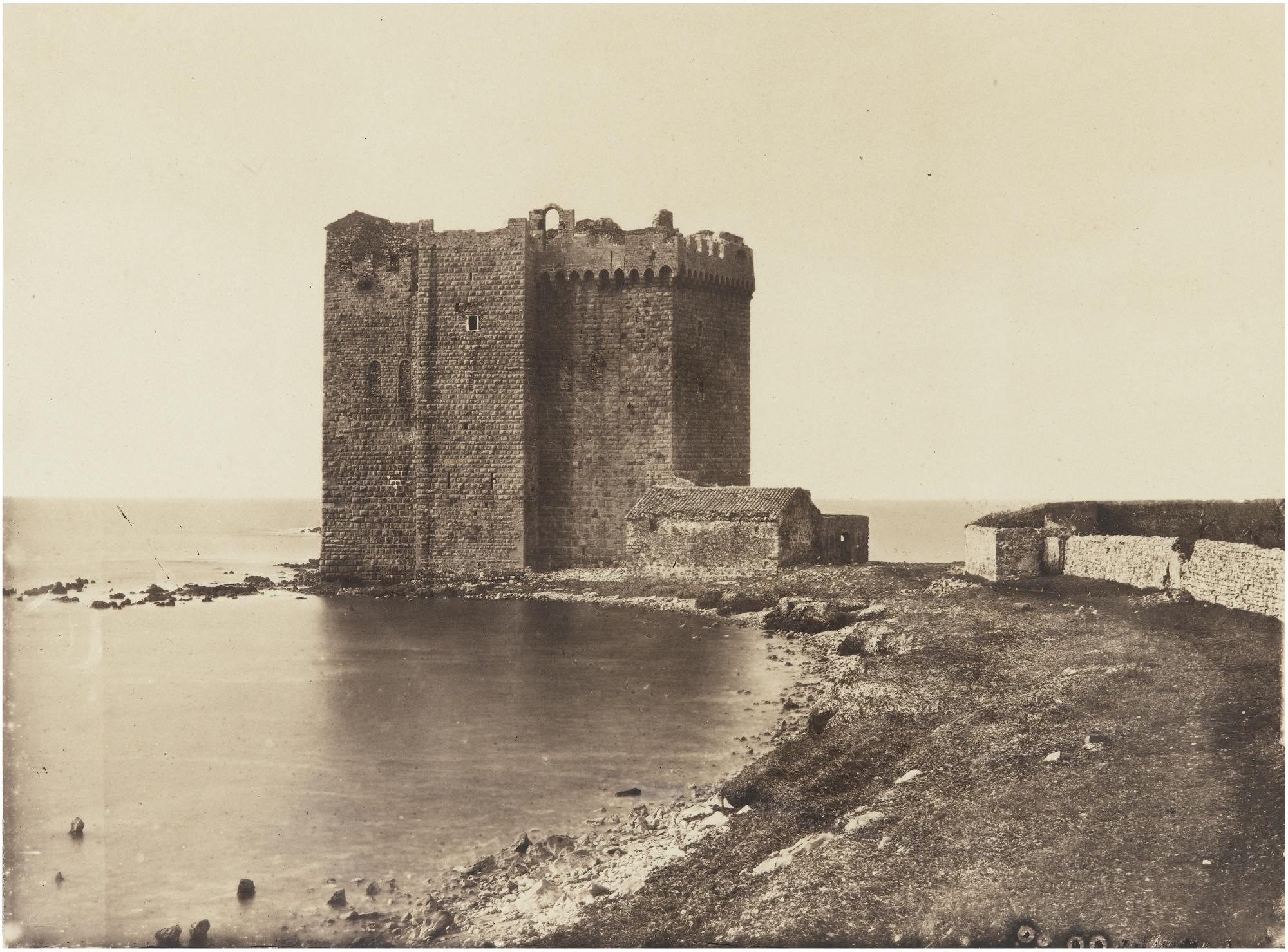 Charles Nègre - Ile Saint-Honorat, Le Donjon\', 1852 \'Chateau De Tarascon\', 1852