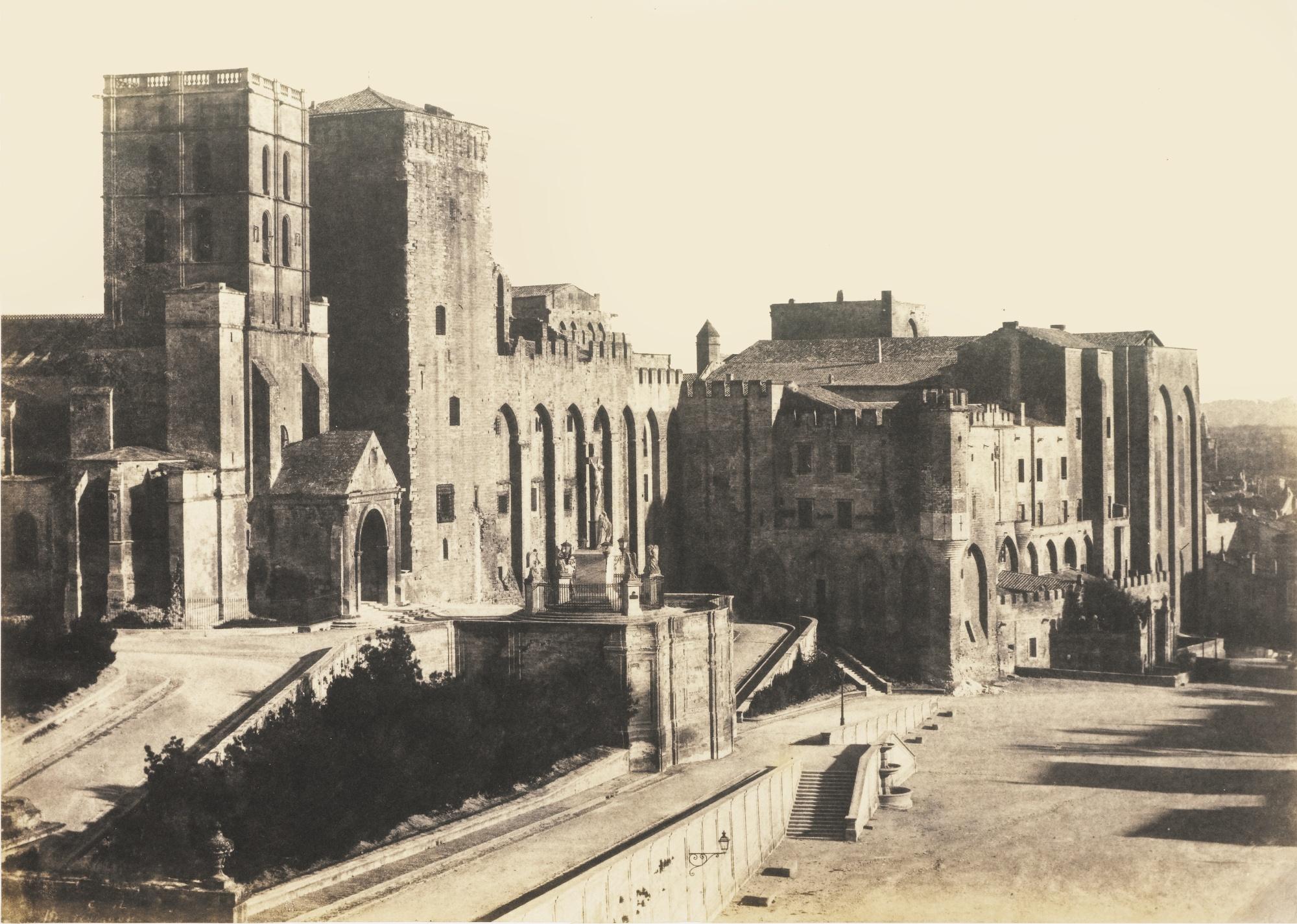 Charles Nègre - Palais Des Papes, Avignon, C. 1853