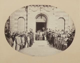 Charles Nègre - The Salute To The Emperor (Imperial Asylum At Vincennes, 15 August)